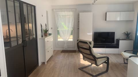 Warm apartment near Tlse