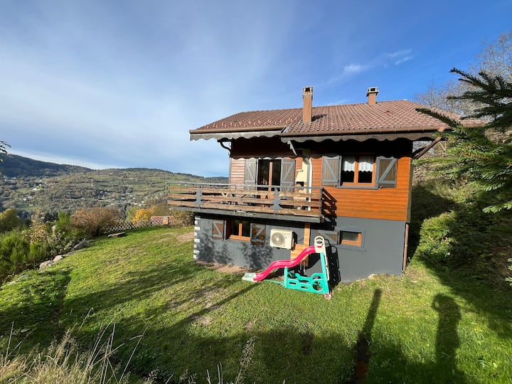 Chalet 8 Personnes à 900 M Avec Vue + Sauna - Ventron