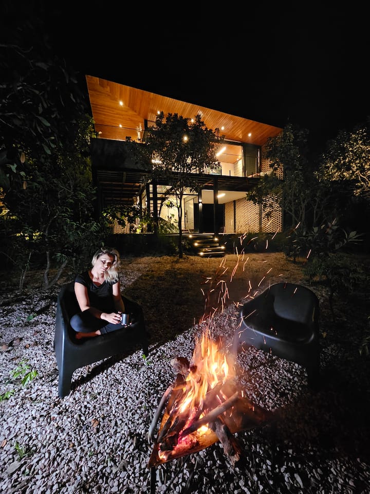 High-end house in Vértize, hydro spa, amazing view