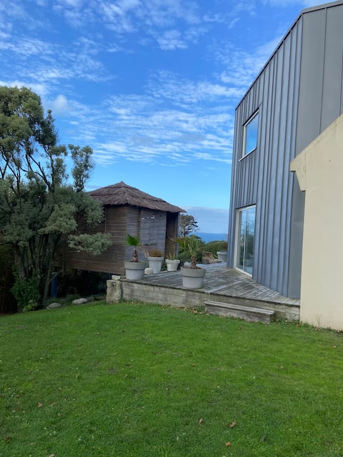 Large home, sea view