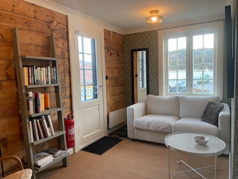 Successful Airbnb property: Artist's studio apartment with parking in Hinna