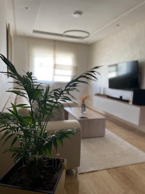 Comfortable apartment with fiber optic internet