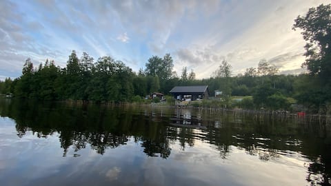 Lake house with stunning view