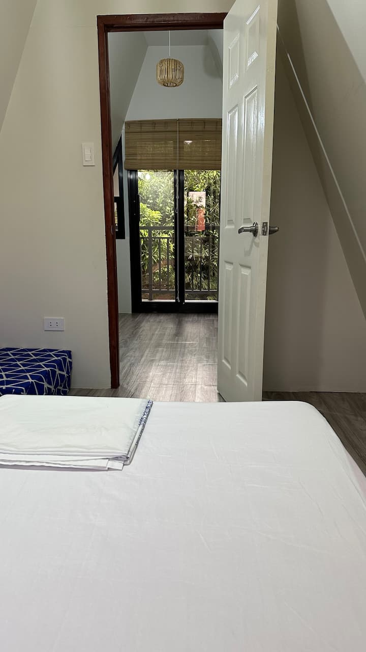 Full double bed + sofa bed