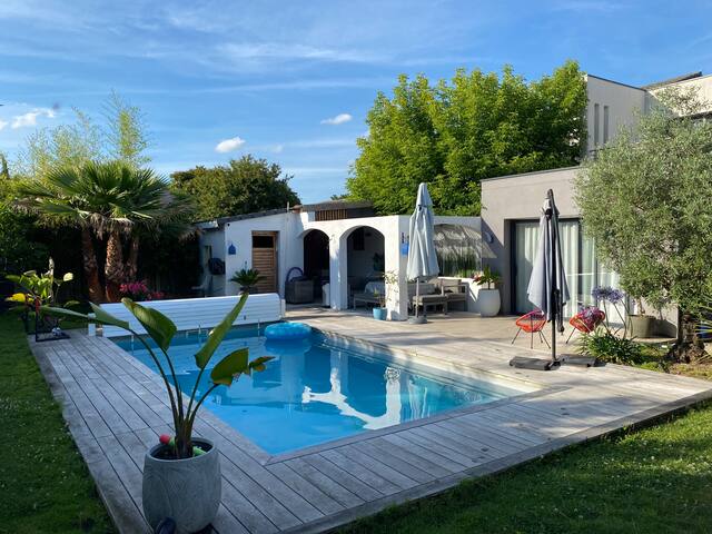 Maison contemporaine cosy et familiale climatisée gallery image 2