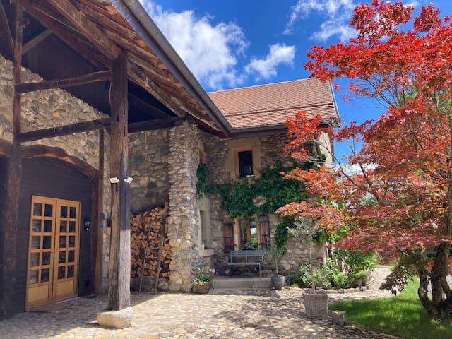 Demeure de charme, grand jardin & belle vue