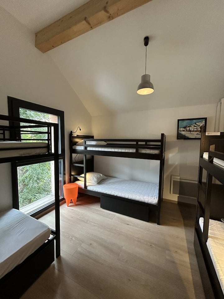 Chambre 3 type "refuge" coté est