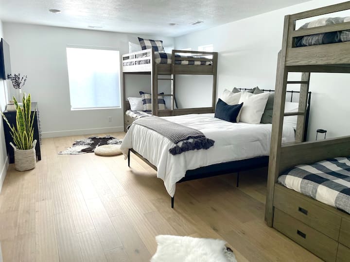 Dormitorio 6 de la litera de arriba (Full over Full plus Full Pullout Trundle and Queen)