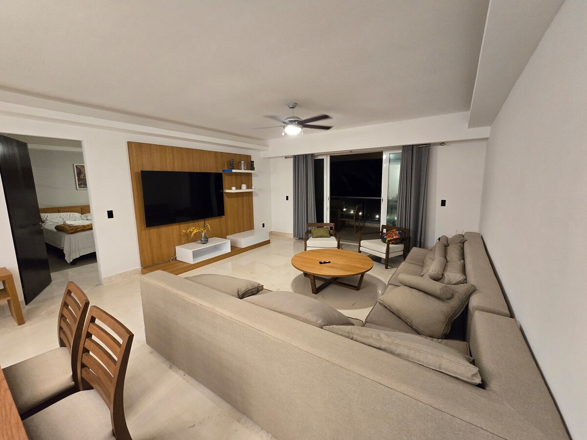 Top Airbnb: oceanfront apartment in Aldea Ha