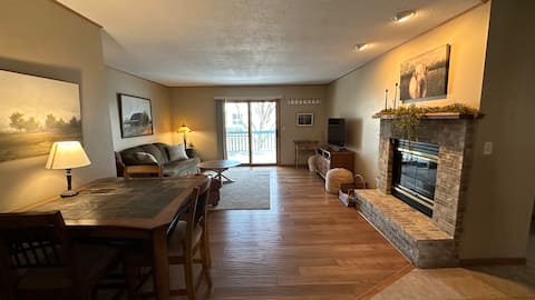 3 bedroom, 2 bath Townhouse with private driveway.