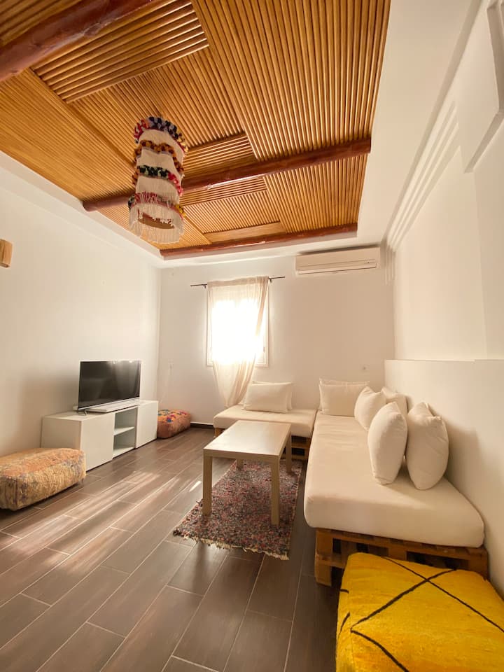 Cozy Appartement Avec Rooftop Tamraght/taghazout - Taghazout