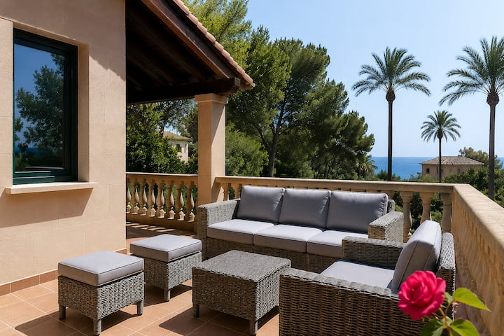 Apartamento Con Vistas Al Mar Y Gran Terraza - Alcudia