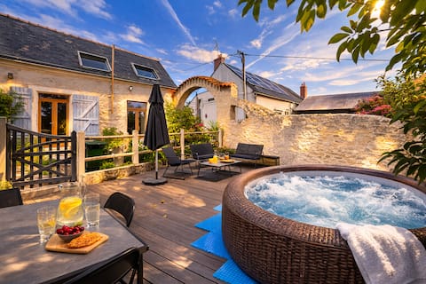 Family House • Jacuzzi & terrasse • Loire Valley