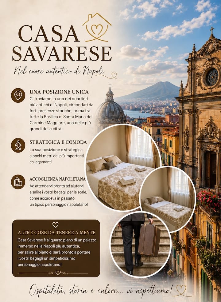Casa Savarese Per Goderti La Vera Napoli! - Ercolano