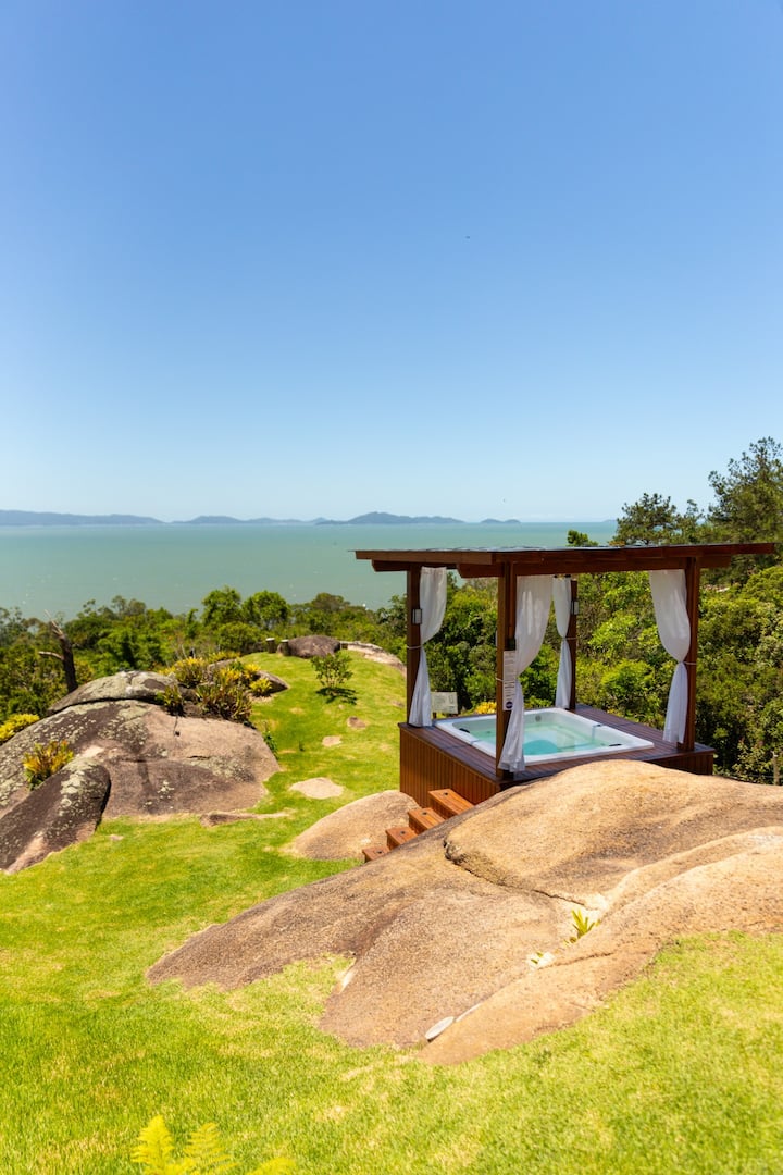 Flat Mirante Do Sol: Vista Mar E Spa Aquecido