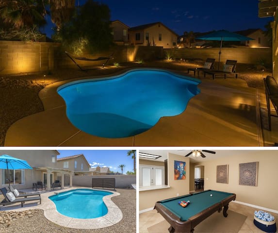 Peaceful Pool Home 15 Min from DT Las Vegas
