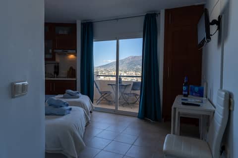 Top performing Airbnb: Posidonia Suite Fuengirola Beach. Frontline. in Fuengirola
