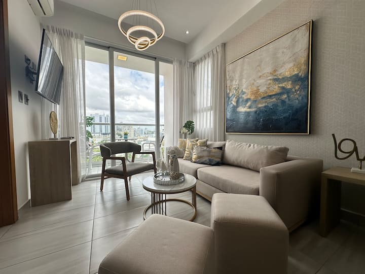 Best Piantini áRea 2 Bedrooms With Rooftop Pool - Santo Domingo