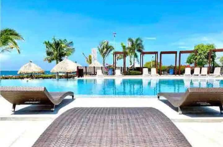 Condo- Samaria Club De Playa - 聖塔馬它