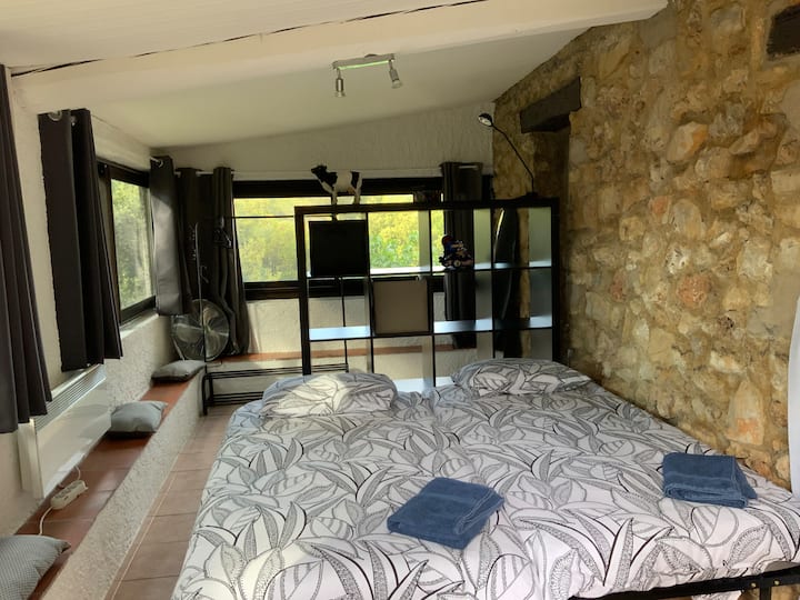 Chambre Privée Avec Balcon. - Biot