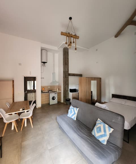 Bright and stylish studio