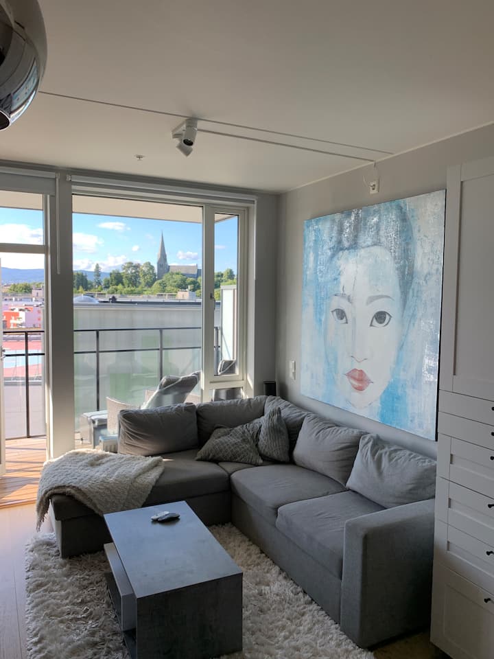 Kværnertoppen -Flott Utsikt & Kort Vei Til Sentrum - Oslo