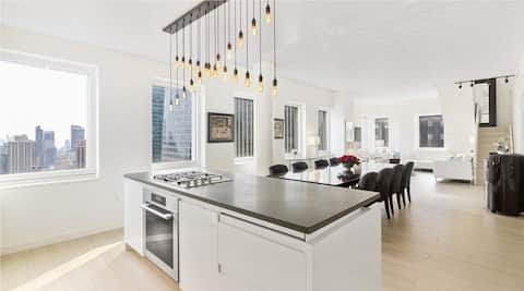 5Bdrm Midtown Penthouse Apartment/Corporate Rental
