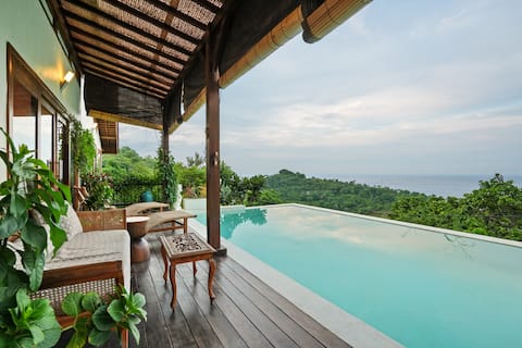 SANA Villa | Private Oceanview Hillside Retreat