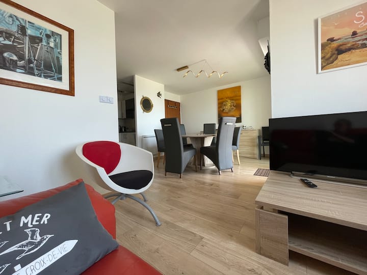 Superbe Duplex 3* Vue Mer, Garage, Linge Fourni - Saint-Gilles-Croix-de-Vie