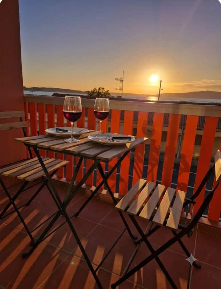Apartamento En Primera Línea De Playa Vilanova - Cambados