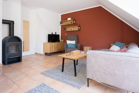 Top Airbnb: Duplex apartment with sea view in Wustrow