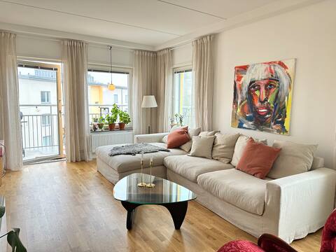 Bright and modern 3 room apt