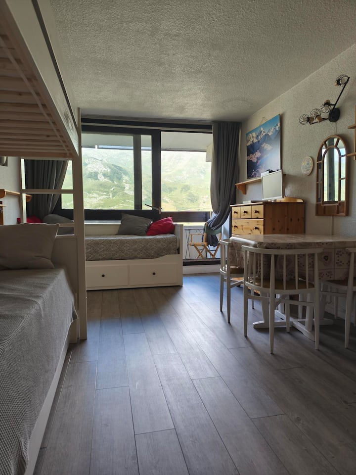 Studio Cosy Aux Menuires, Brelin, Skis Aux Pieds - Les Menuires