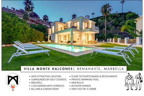Vacation Marbella Villa w/Pool, Billard, Cine, BBQ