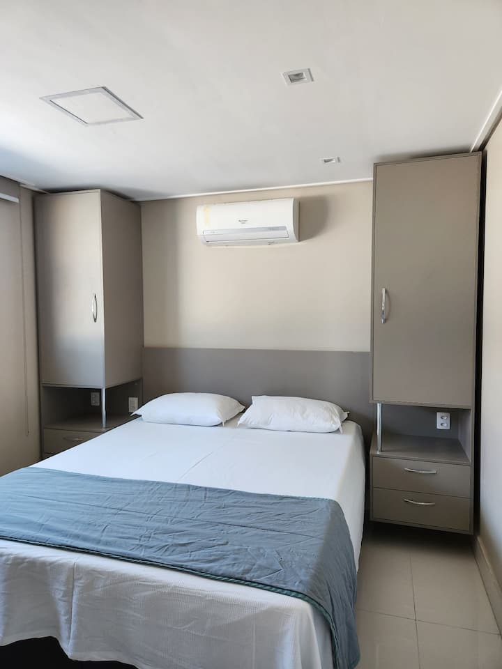 Ოთახი 2 კონდომინიუმის აუზის ბაღის გვერდითი ხედით - ორადგილიანი ან შექცევადი საწოლი 2 ერთადგილიანი)