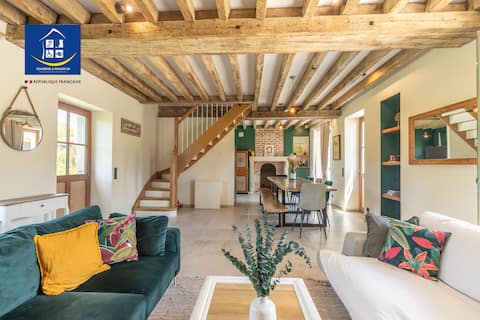 Les Lilas 6 bedrooms / 5 bathrooms – 20 minutes from Beauval Zoo – Châteaux