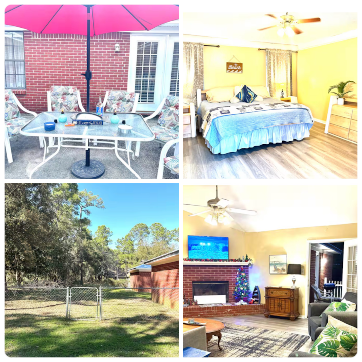 Dog Friendly! Fenced Yard, Great Patio, Garage! - Dauphin Island, AL