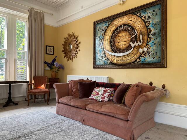 LeafyVictorian eclectic mansion