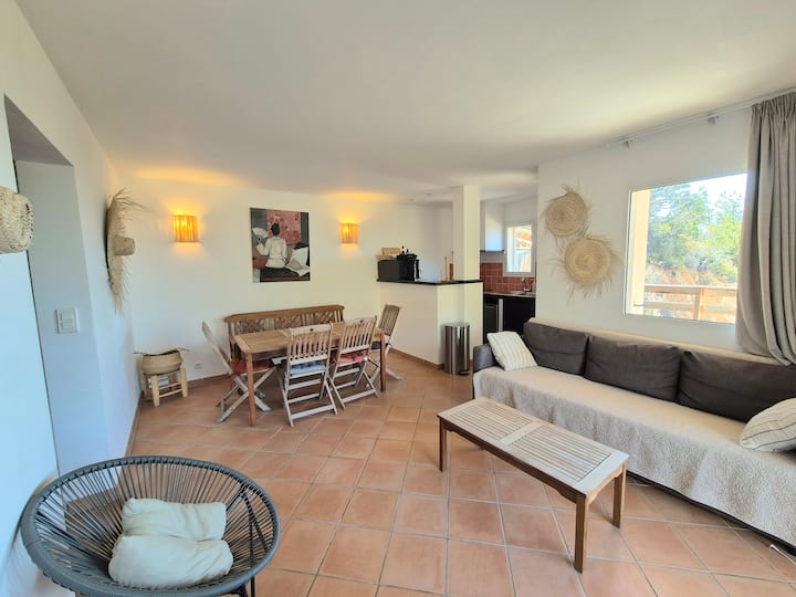 F3+ N°14 - Stunning 2br Villa Palombaggia Sea View - Porto-Vecchio