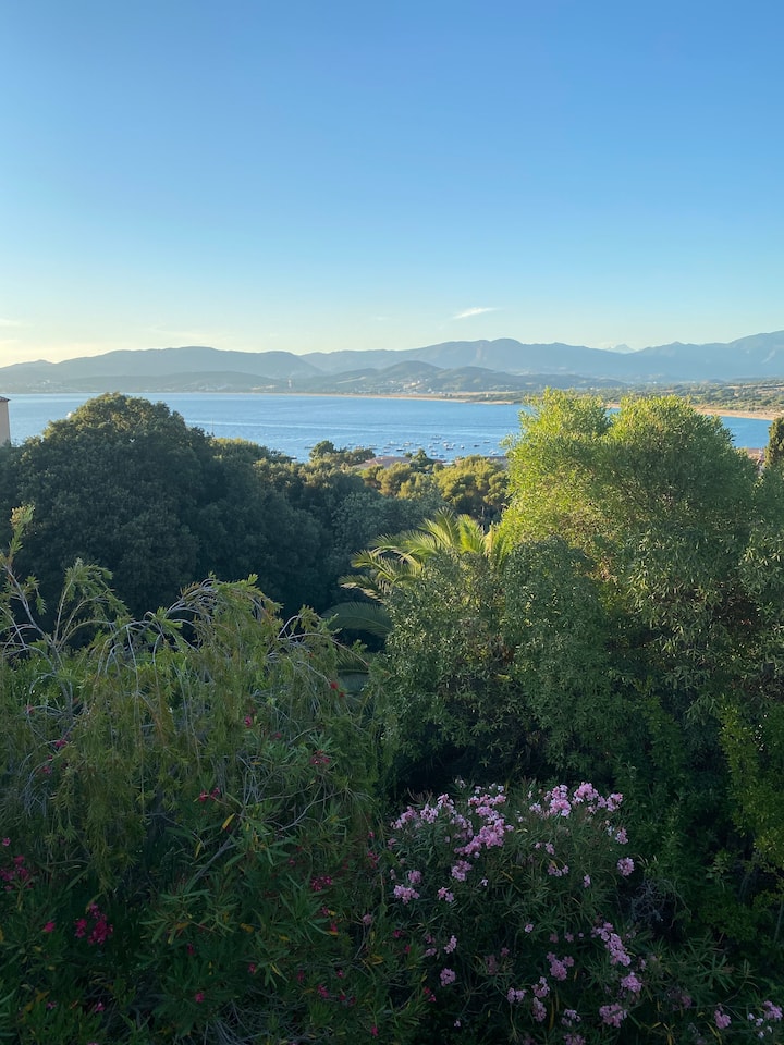 Villa Vue Mer Plage à Pieds - Ajaccio