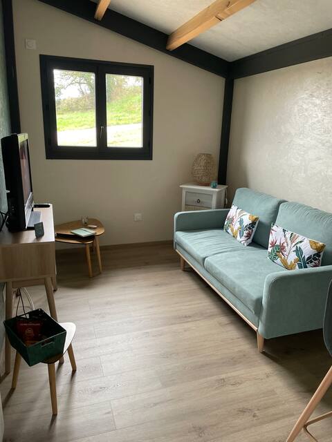 Airbnb performant: Atypical, quiet and comfortable cottage. à Côte D'or