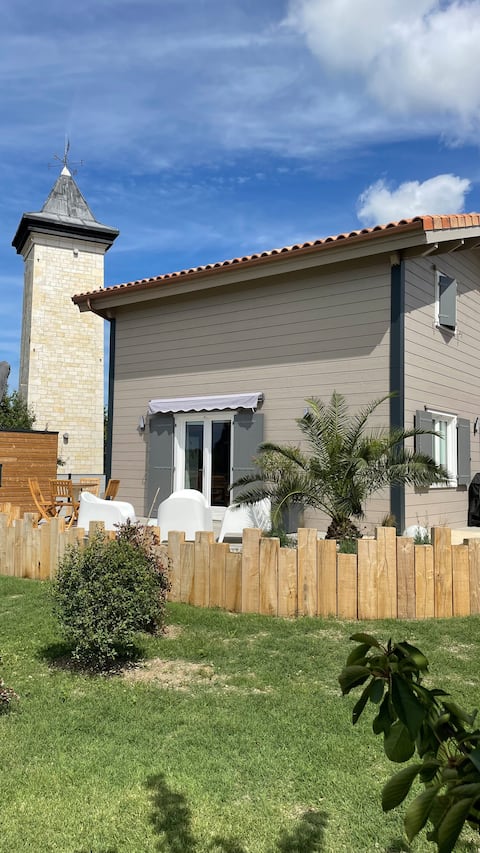 At the foot of the Lighthouse