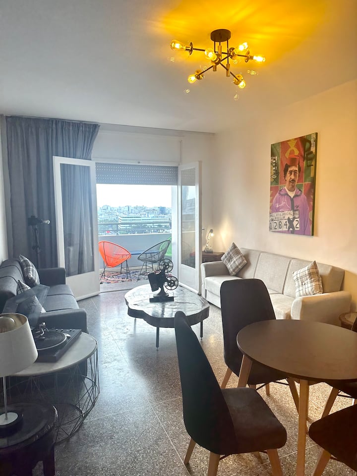 Vue Panoramique Centre Ville/2 Chambres/15e éTage - Casablanca