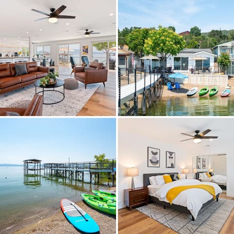 Modern Farmhouse, Lakefront Oasis