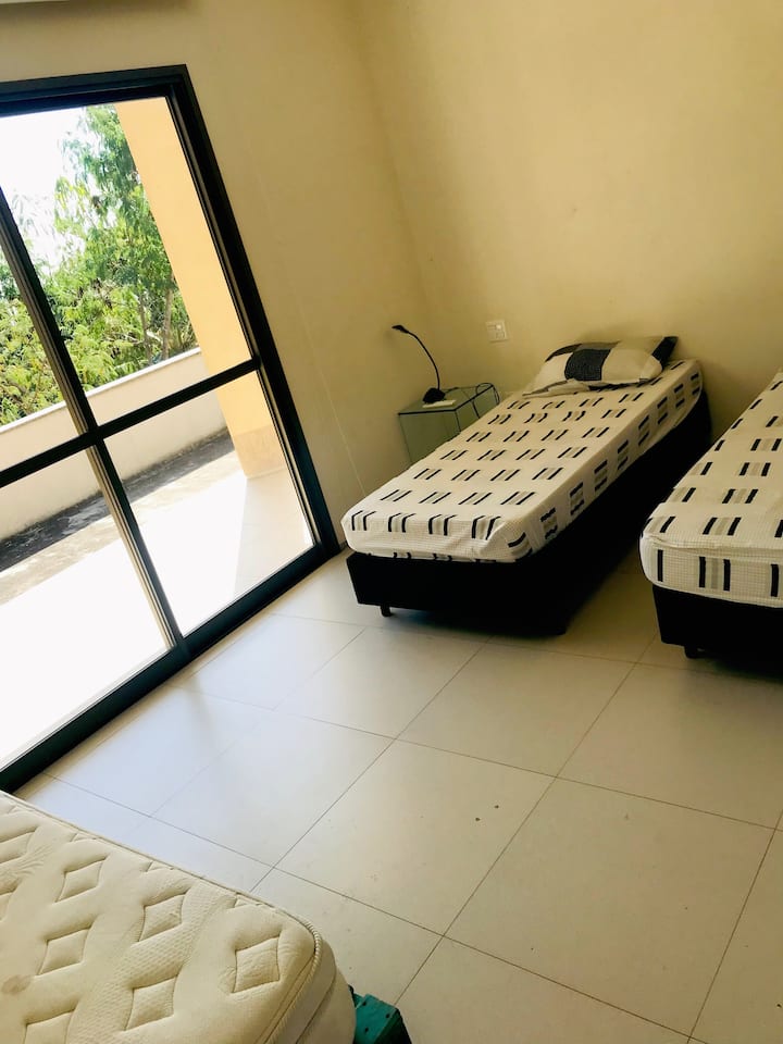 Apartmán 02 (3 samostatné lôžka) na spodnom poschodí