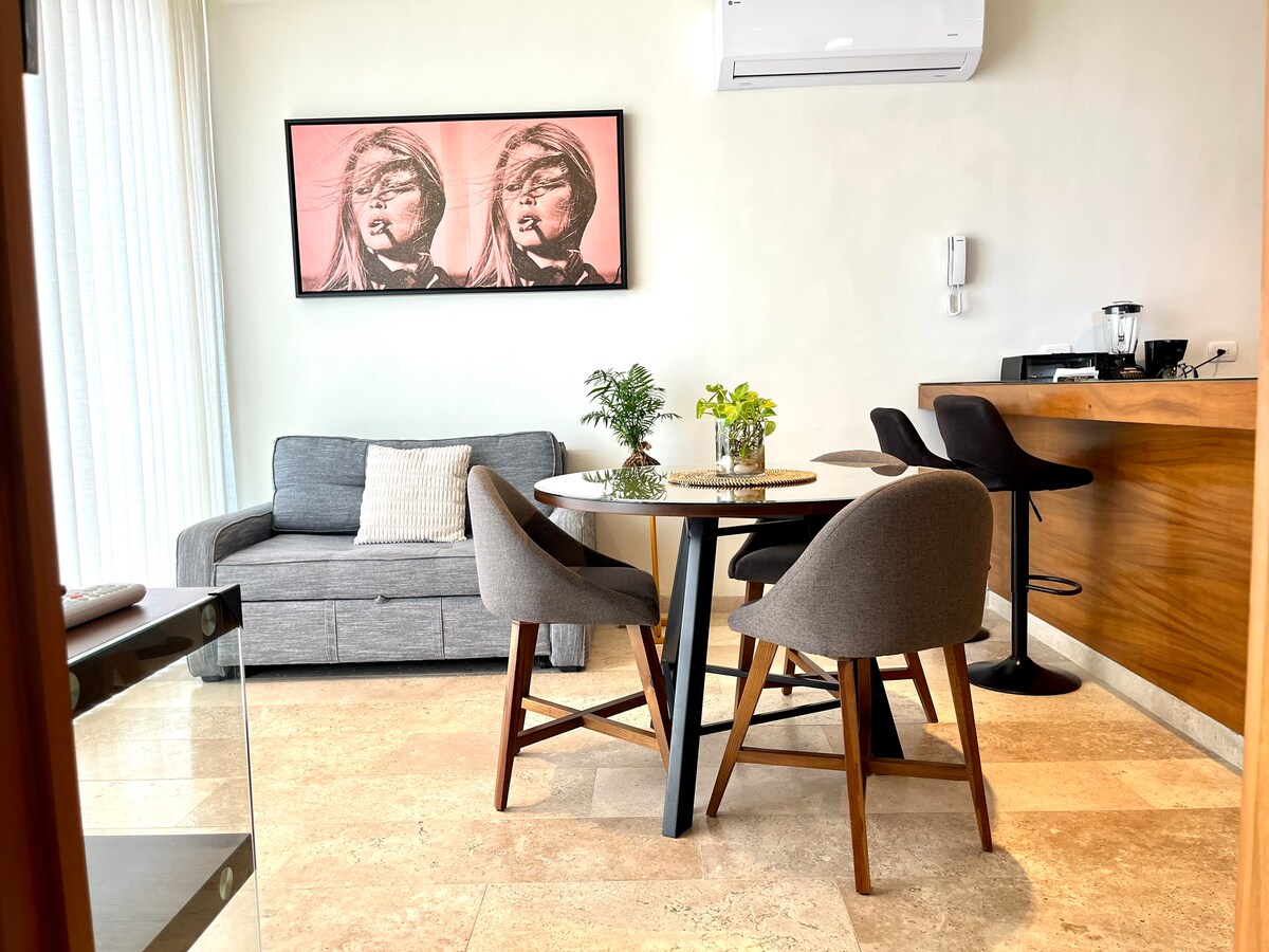 Top Airbnb: Exclusive apartment in Merida. en Fraccionamiento Montebello