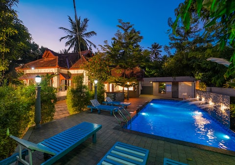 Heritage Private Pool Villa near Kovalam Beach