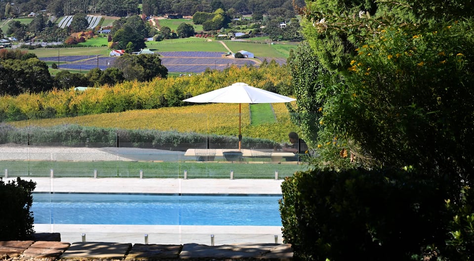 A restored farmhouse among the vineyards, Adelaide Hills, South Australia, photo 6 of 10