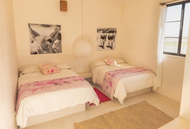 The Mill: Chumba cha 3 (vitanda viwili na sinki)