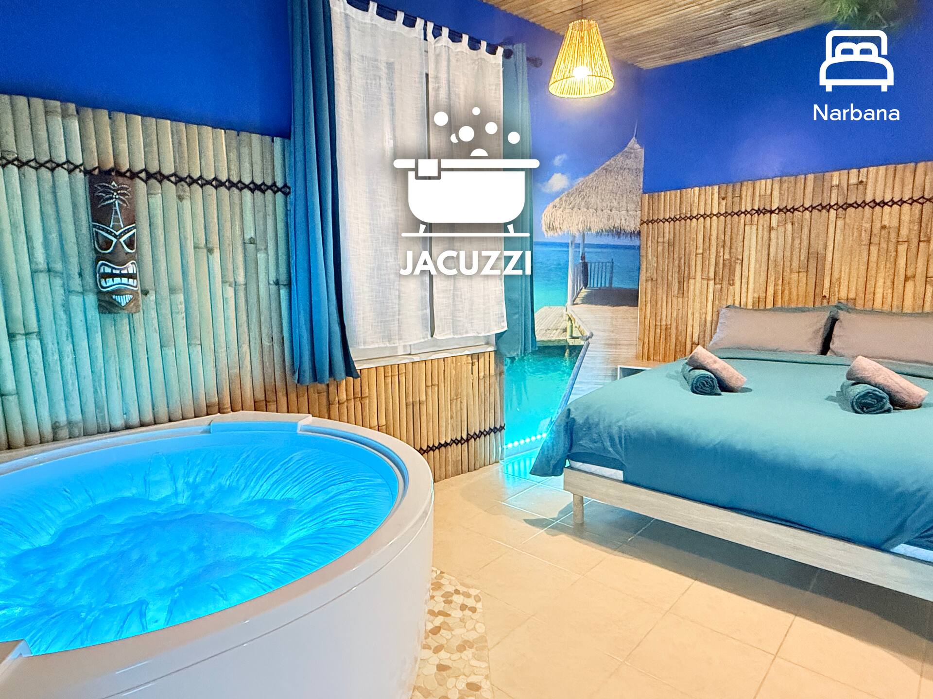 BORA-BORA SUITE | Jacuzzi | Downtown | by Narbana